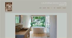 Desktop Screenshot of californiawoodfloors.com